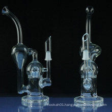 Top Quality Recycler Glass for Tobacco with Crystal Perc (ES-GB-008)